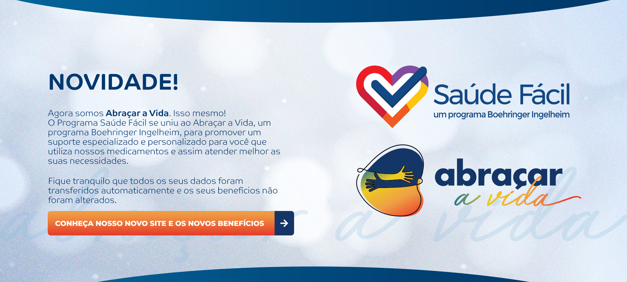 Banner abracar a vida